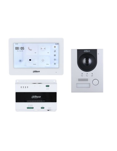 DAHUA KTD01(F) - Zestaw wideodomofonowy jednorodzinny 2-wire