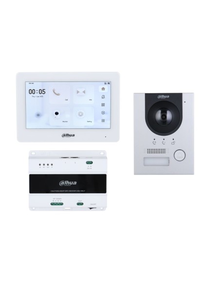 DAHUA KTD01(F) - Zestaw wideodomofonowy jednorodzinny 2-wire
