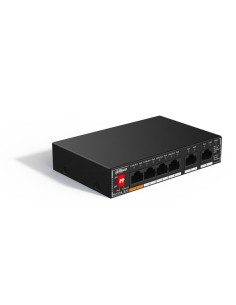DAHUA SG1006P - Switch gigabitowy 6-portowy niezarządzalny, 4x PoE 1000Mbps, 2x RJ45 1000Mbps