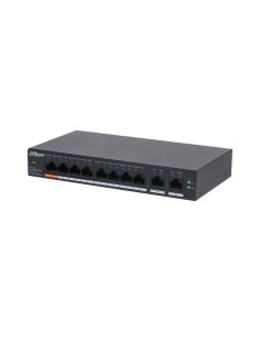 DAHUA CS4010-8ET-60 - Switch 10-portowy zarządzalny z chmury, 1x port Hi-PoE, 7x port PoE, 2x RJ-45 1000Mbps