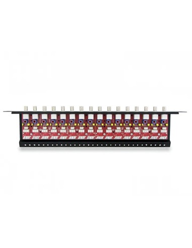 EWIMAR LHD-16R-EXT-FPS 24V - Patchpanel porządkujący z zabezpieczeniem przeciwprzepięciowym