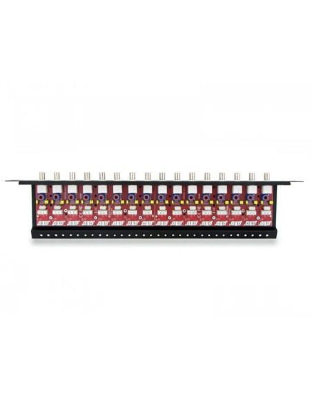 EWIMAR LHD-16R-EXT-FPS 24V - Patchpanel porządkujący z zabezpieczeniem przeciwprzepięciowym
