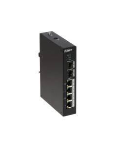 DAHUA PFS3206-4P-96 - Switch PoE 6-portowy, zarządzalny, 2*1000 Base-X 1*10/100/1000 Base-T(Hi-PoE/PoE+/PoE) (SFP) 3*10/100 Base