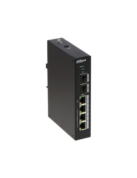 DAHUA PFS3206-4P-96 - Switch PoE 6-portowy, zarządzalny, 2*1000 Base-X 1*10/100/1000 Base-T(Hi-PoE/PoE+/PoE) (SFP) 3*10/100 Base