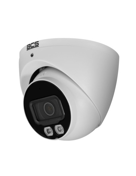 BCS-L-EIP16FCR3L3-Ai1 - Kamera IP kopułowa, 6MP, 2.8mm, IR, białe światło, zew. IP67