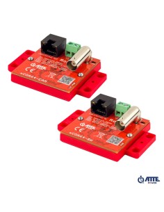 ATTE xCOAX4-SET - Zestaw aktywnych konwerterów do transmisji Ethernet oraz PoE po koncentryku 10/100Mbps