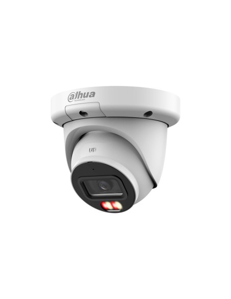DAHUA IPC-HDW3649QM-S-IL-0280B - Kamera IP kopułowa, 6MP, 2.8mm, IR, białe światło, zew. IP67