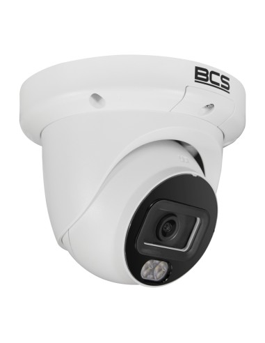 BCS-L-EIP26FCR3L3-AI1 - Kamera IP kopułowa, 6MP, 2.8mm, IR, białe światło, zew. IP67