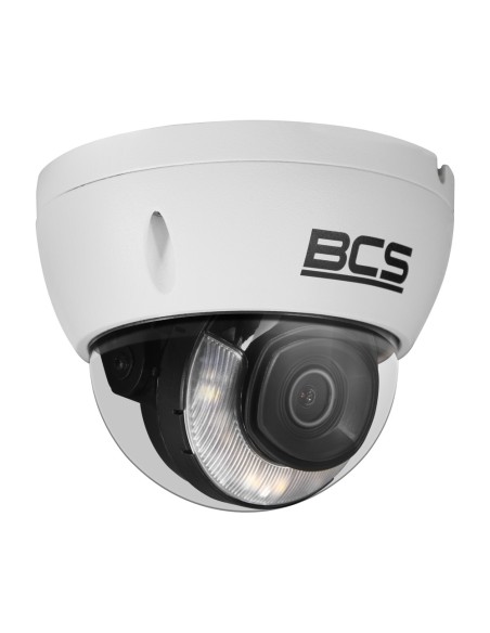 BCS-L-DIP16FCR3L3-Ai1 - Kamera IP kopułowa, 6MP, 2.8mm, IR, białe światło, zew. IP67