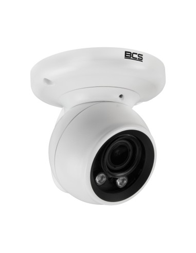 BCS-F-EIP45VSR4 - Kamera IP kopułowa, 5MP, 2.7-13.5mm, IR, zew. IP67, IK10