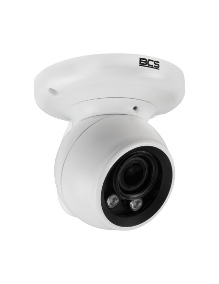 BCS-F-EIP45VSR4 - Kamera IP kopułowa, 5MP, 2.7-13.5mm, IR, zew. IP67, IK10