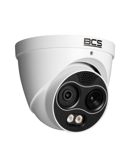 BCS-L-EIP242FR3-TH-Ai(0403) - Kamera IP termowizyjna kopułowa, IR, zew. IP67