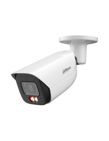 DAHUA IPC-HFW3849E-AS-IL-0280B - Kamera IP tulejowa, 8MP, 2.8mm, IR, białe światło, zew. IP67
