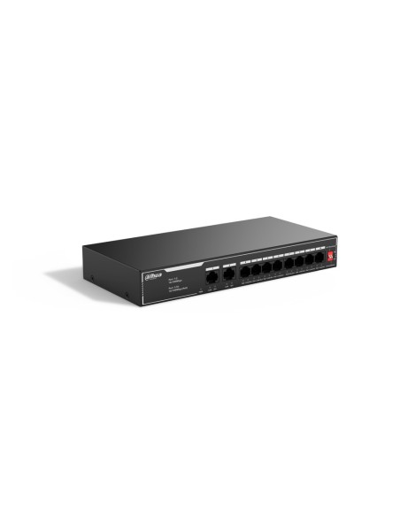 DAHUA SF1010LP - Switch PoE 10-portowy, 8x PoE 100Mbps, 2x RJ-45 100Mbps