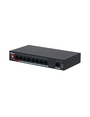 DAHUA PFS3009-8ET1GT-96-V2 - 8-portowy switch PoE