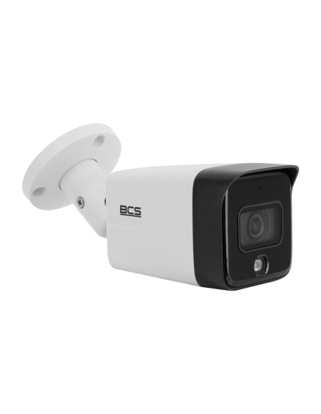 BCS-L-TIP18FCR3L3 - Kamera IP tubowa, NightColor, 8MP, 2.8mm, IR, białe światło, zew. IP67