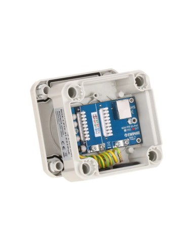 EWIMAR BOX-1-PTF-51-EXT/PoE - 1-kanałowe zewnętrzne zabezpieczenie przeciwprzepięciowe serii EXT do systemów IP z ochroną PoE