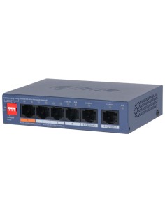 DAHUA CS4006-4ET2GT-60 - Switch PoE 6-portowy, zarządzalny z chmury, 4x port PoE 100Mbps, 2x RJ-45 1000Mbps