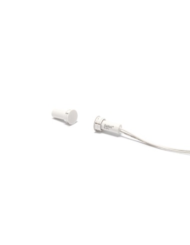 SATEL B-2FL - Czujka magnetyczna wpuszczana (biała, średnica obudowy 12,7 mm)