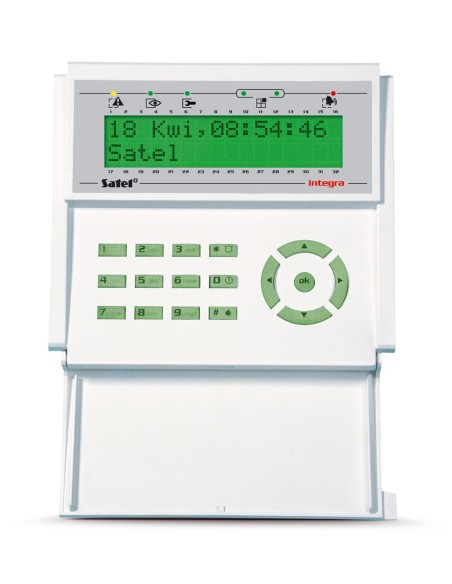 SATEL INT-KLCD-GR - Manipulator LCD (typ I, zielone podświetlenie)