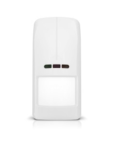 SATEL OPAL Plus - Cyfrowa dualna czujka ruchu, zewnętrzna (kolor biały, wbudowany czujnik zmierzchu, regulacja czułości za pomoc