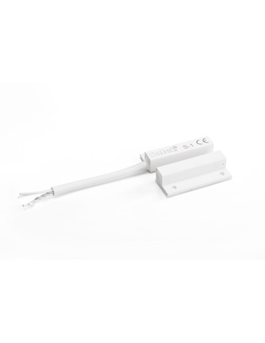 SATEL S-1 - Kontaktron boczny z obwodem sabotażowym (biały)