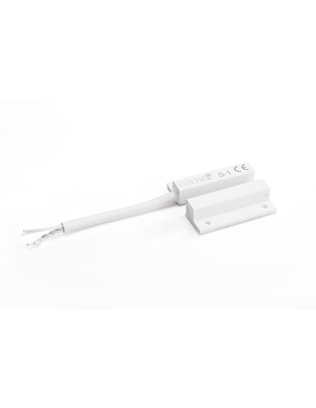 SATEL S-1 - Kontaktron boczny z obwodem sabotażowym (biały)