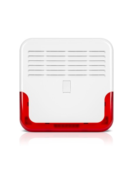 SATEL SD-6000 R - Sygnalizator zewnętrzny akustyczno-optyczny, GRADE 2, światło czerwone