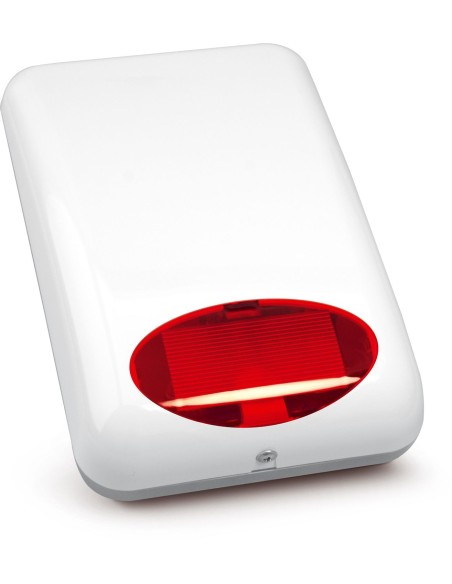 SATEL SPL-5010 R - Sygnalizator zewnętrzny akustyczno-optyczny, światło czerwone