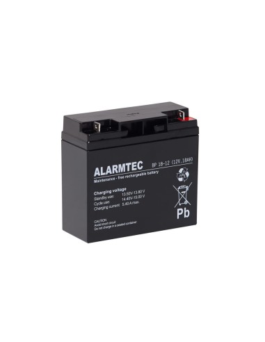 ALARMTEC BP 18-12 - Akumulator Alarmtec serii BP 12V-18Ah