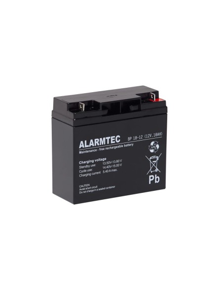 ALARMTEC BP 18-12 - Akumulator Alarmtec serii BP 12V-18Ah