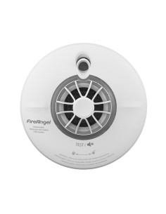 FireAngel HT-630-EUT - Czujnik ciepła THERMISTEK z wbudowaną baterią litową, komunikacja poprzez dodatkowy moduł: Wi-Safe2, Z-Wa