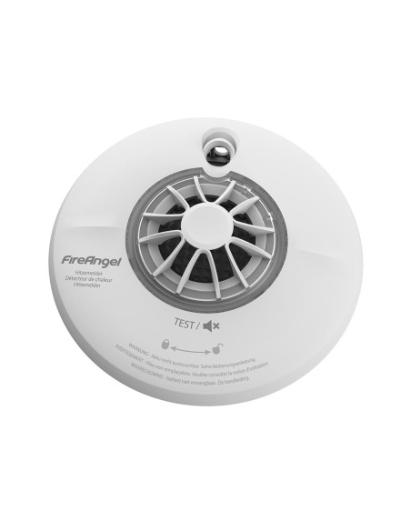 FireAngel HT-630-EUT - Czujnik ciepła THERMISTEK z wbudowaną baterią litową, komunikacja poprzez dodatkowy moduł: Wi-Safe2, Z-Wa