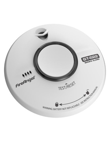 FireAngel ST-622-PLT - Czujnik dymu THERMOPTEK z wbudowaną baterią