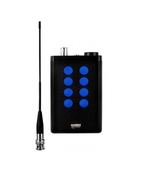 GORKE RNB-101S - Pilot wieloklawiszowy (od 2 do 9) nadajnik ręczny, antena, zaczep
