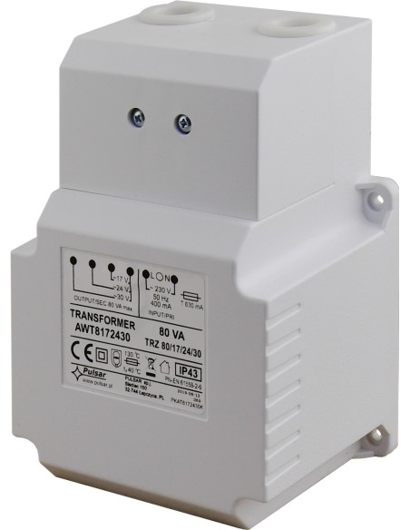 PULSAR AWT8172430 - Transformator TRZ 80/17/24/30, IP43