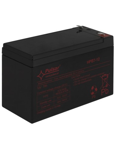 PULSAR HPB7-12 - Akumulator 7Ah/12V HPB