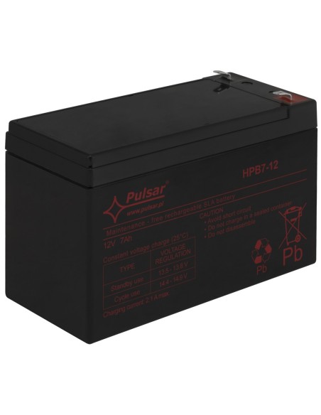 PULSAR HPB7-12 - Akumulator 7Ah/12V HPB