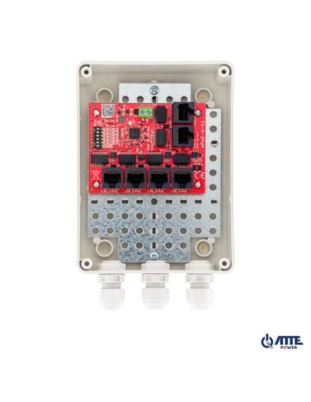 ATTE xPoE-6-11-S2 - Switch PoE 6 portowy 5P+1UP