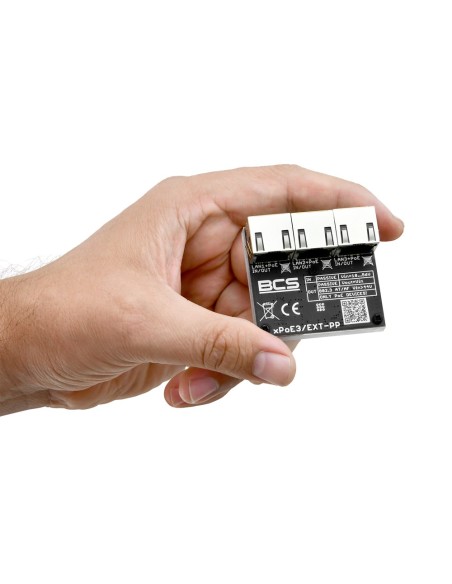 BCS-xPoE3/EXT-PP - Switch 3 portowy (PoE)