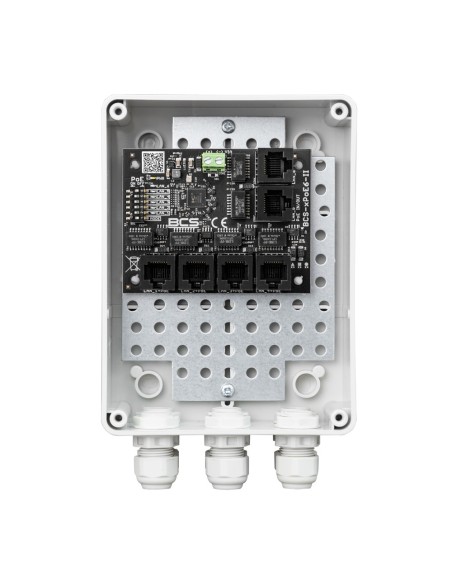 BCS-xPoE6/S - Switch 6 portowy (PoE)