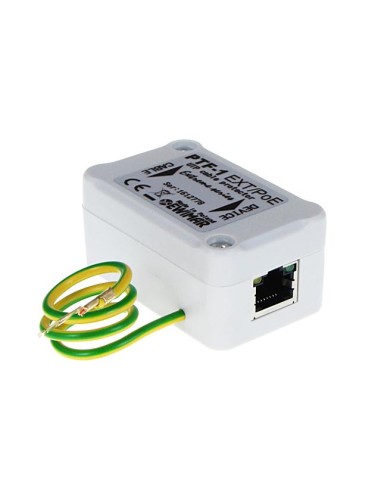 EWIMAR PTF-51-EXT/PoE - 1-kanałowe zabezpieczenie przeciwprzepięciowe serii EXT