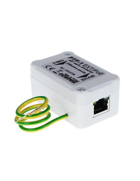 EWIMAR PTF-51-EXT/PoE - 1-kanałowe zabezpieczenie przeciwprzepięciowe serii EXT